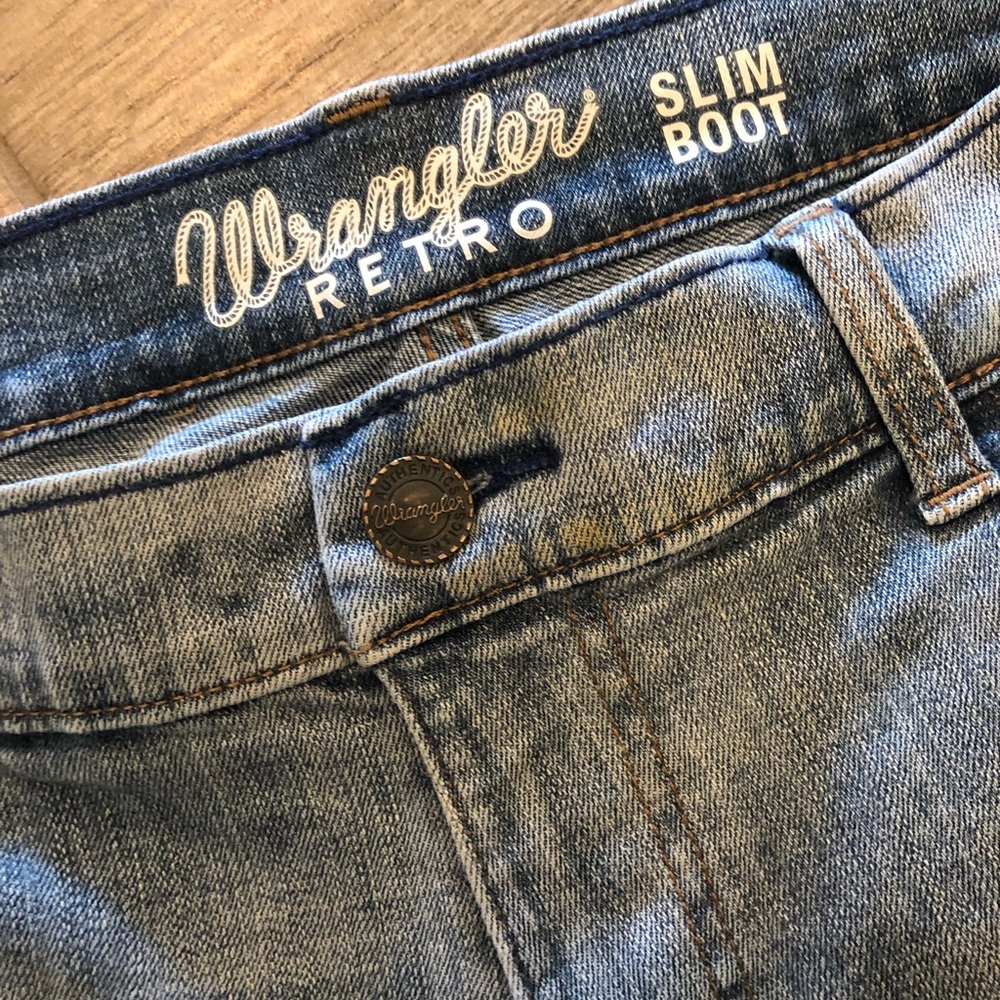 Wrangler Slim Boot Jeans size 33x32